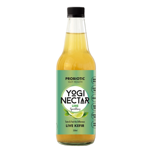 Box Of 12 X Lime Probiotic Kefir 330ml