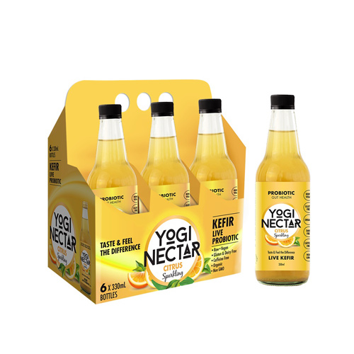 4 Boxes of - 6 X Organic Probiotic Kefir 330ml